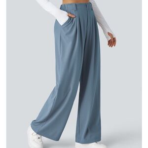 Halara High Waisted Wide Leg Work Pants